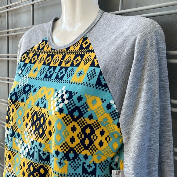 LLR - Abstract Printed Randy Top-#0288 - Picture 2 of 12